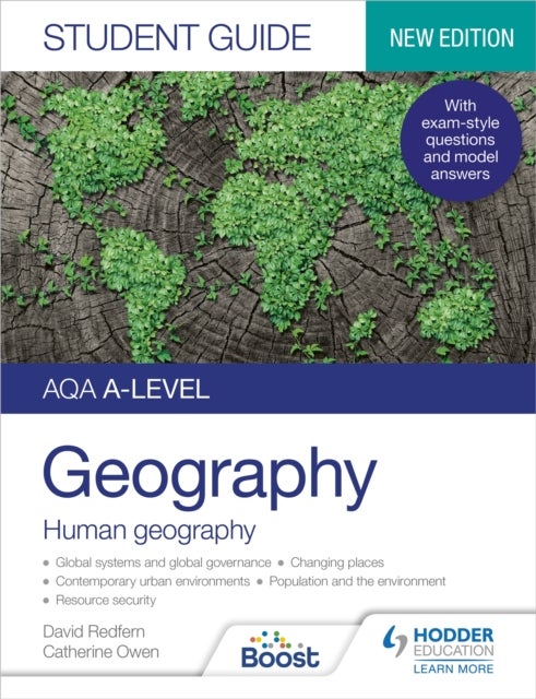 Bilde av Aqa A-level Geography Student Guide 2: Human Geography Av David Redfern