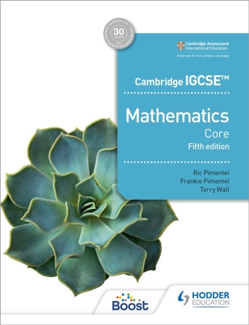 Bilde av Cambridge Igcse Core Mathematics Fifth Edition Av Ric Pimentel, Frankie Pimentel, Terry Wall