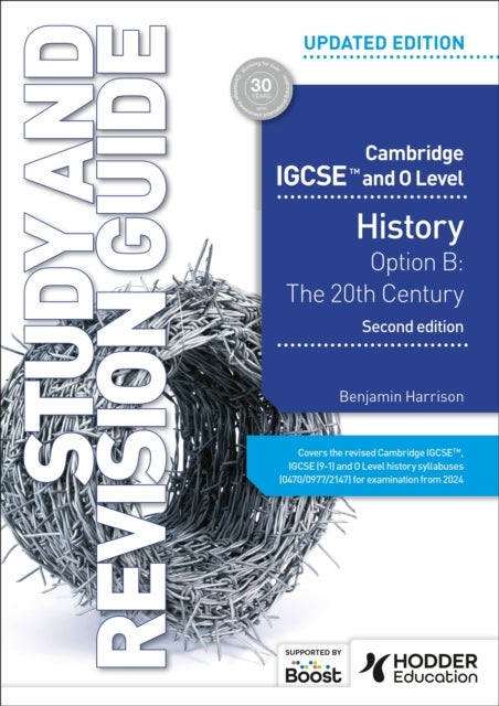 Bilde av Cambridge Igcse And O Level History Study And Revision Guide, Second Edition Av Benjamin Harrison
