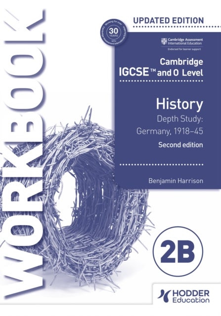 Bilde av Cambridge Igcse And O Level History Workbook 2b - Depth Study: Germany, 1918¿45 2nd Edition Av Benjamin Harrison