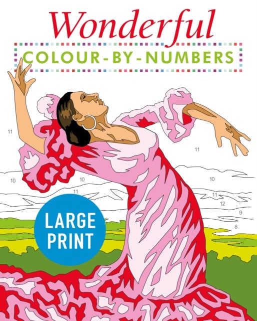 Wonderful Colour by Numbers Large Print - Easy to Read