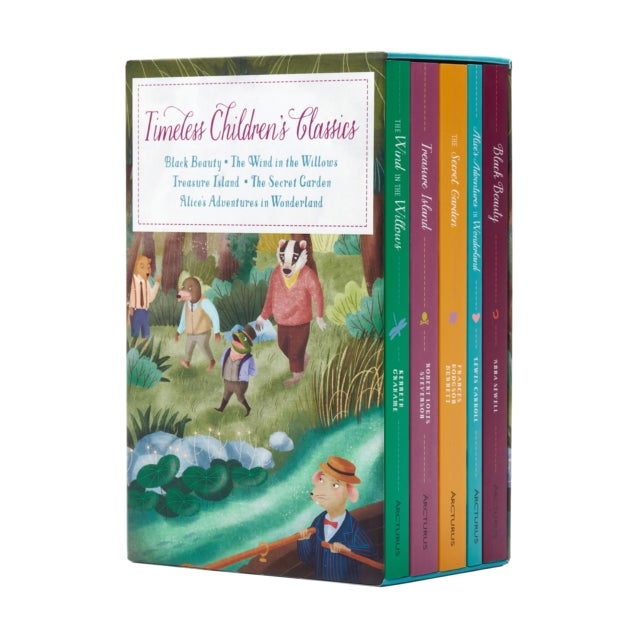 Timeless Children's Classics - Black Beauty - The Wind in the Willows - Treasure Island - The Secret Garden - Alice's Adventures in