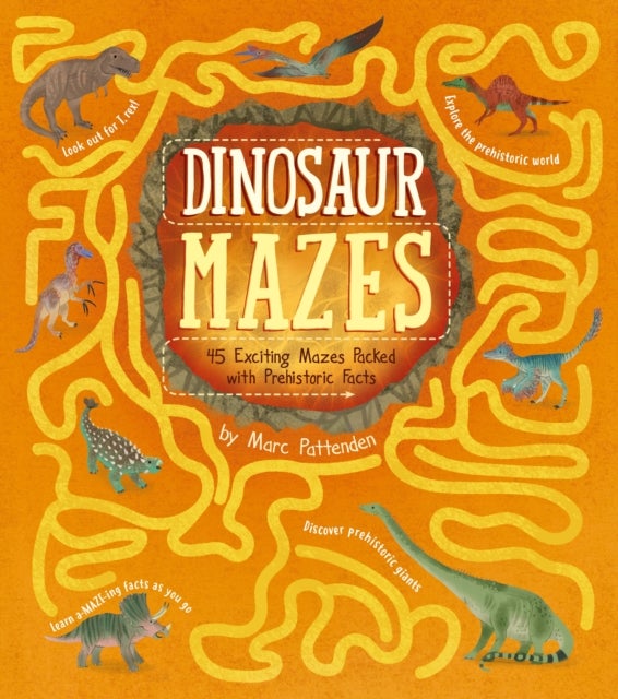 Dinosaur Mazes - 45 Exciting Mazes Packed with Prehistoric Facts