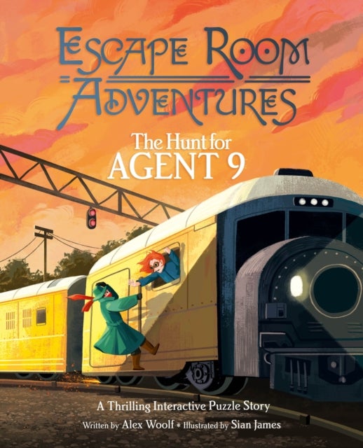 Bilde av Escape Room Adventures: The Hunt For Agent 9 Av Alex Woolf