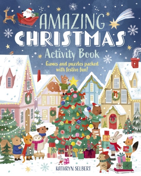 Amazing Christmas Activity Book - Games and Puzzles Packed with Festive Fun!