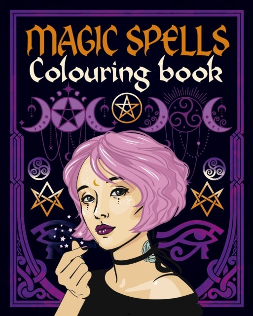 Bilde av Magic Spells Colouring Book Av Tansy Willow