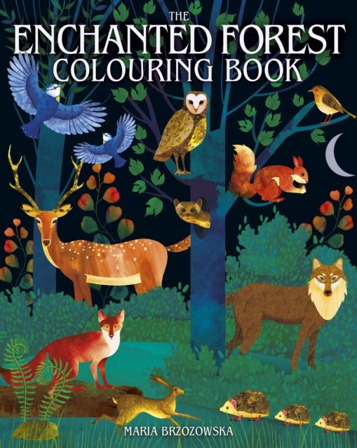 Bilde av The Enchanted Forest Colouring Book Av Maria Brzozowska