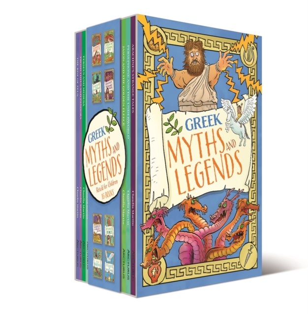Greek Myths and Legends Retold for Children - 16-Book Box Set