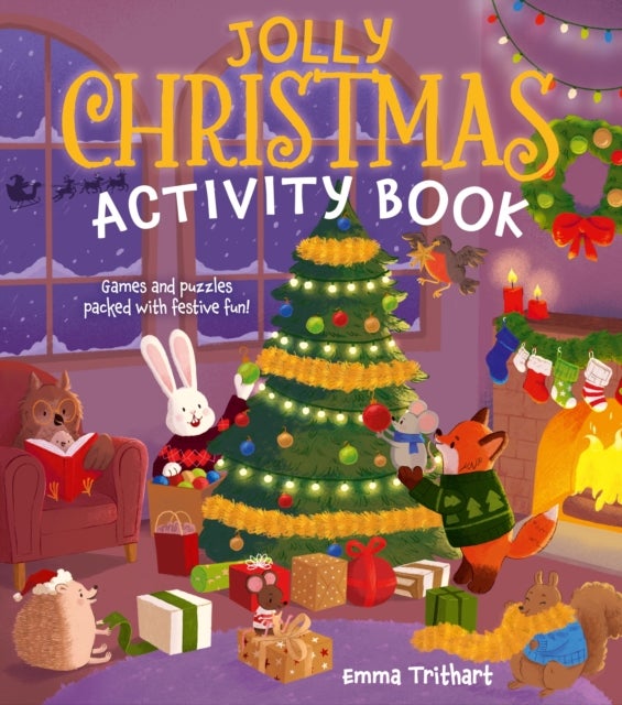 Jolly Christmas Activity Book - Games & Puzzles Packed with Festive Fun!