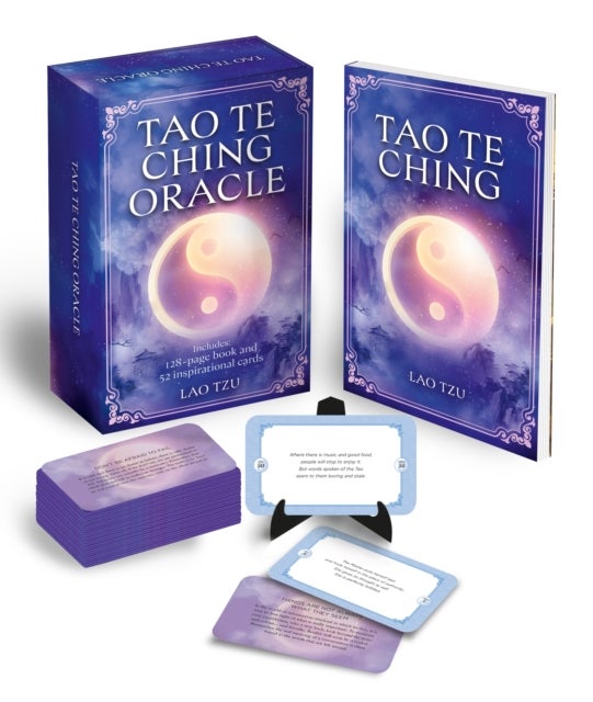 Tao Te Ching Oracle Book & Cards - Includes 128-page book and 52 inspirational cards