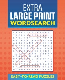 Extra Large Print Wordsearch - Easy to Read Puzzles