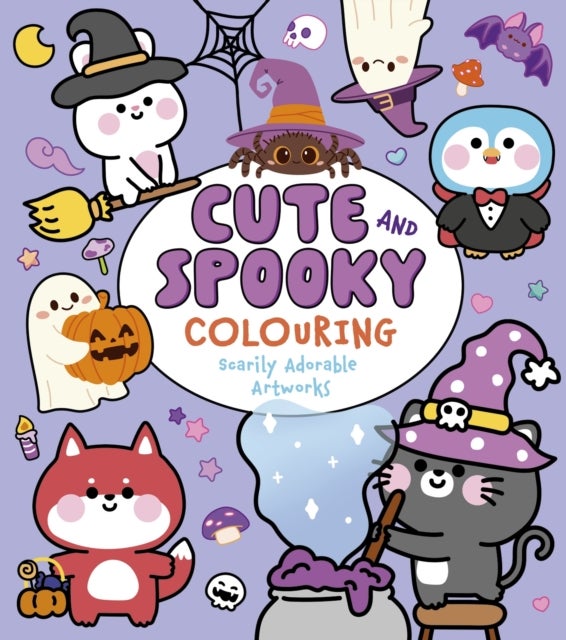Cute and Spooky Colouring - Scarily Adorable Artworks
