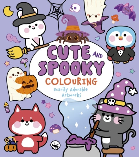 Cute and Spooky Colouring - Scarily Adorable Artworks