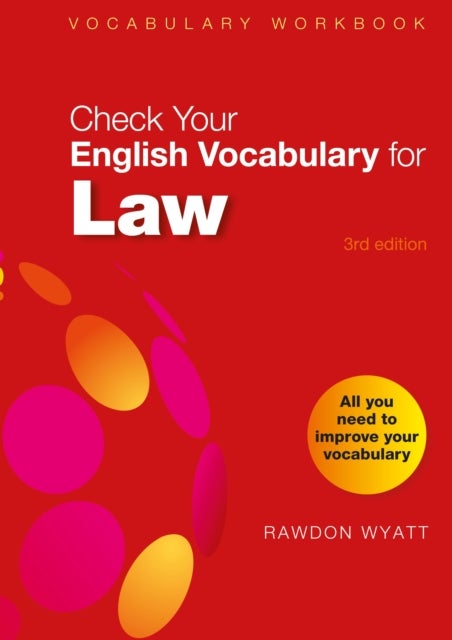 Bilde av Check Your English Vocabulary For Law Av Rawdon Wyatt