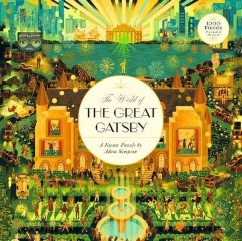 The World of The Great Gatsby - A 1000-piece puzzle by Adam Simpson