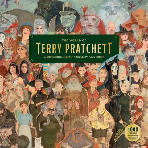 The World of Terry Pratchett - A 1000-piece Discworld jigsaw puzzle by Paul Kidby