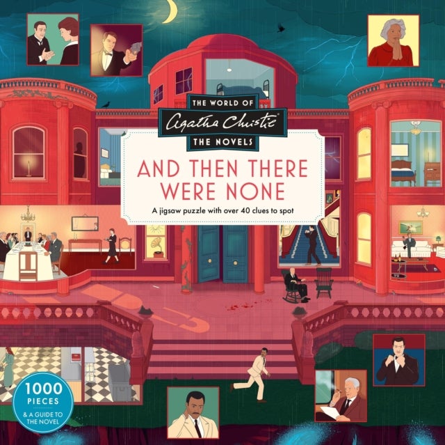 The World of Agatha Christie: And Then There Were None - A 1000-piece jigsaw puzzle illustrated by Ruby Ash