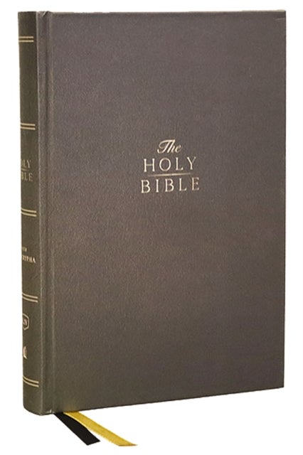 Bilde av Kjv Holy Bible With Apocrypha And 73,000 Center-column Cross References, Hardcover, Red Letter, Comf Av Thomas Nelson