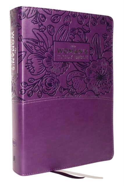 KJV, The Woman's Study Bible, Purple Leathersoft, Red Letter, Full-Color Edition, Comfort Print (Thu - Receiving God's Truth for Balance, Hope, and Transformation