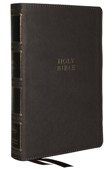 Bilde av Kjv Holy Bible: Compact Bible With 43,000 Center-column Cross References, Gray Leathersoft (red Lett Av Thomas Nelson
