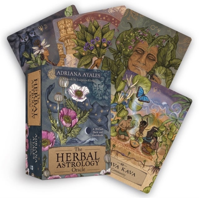 The Herbal Astrology Oracle - A 55-Card Deck and Guidebook