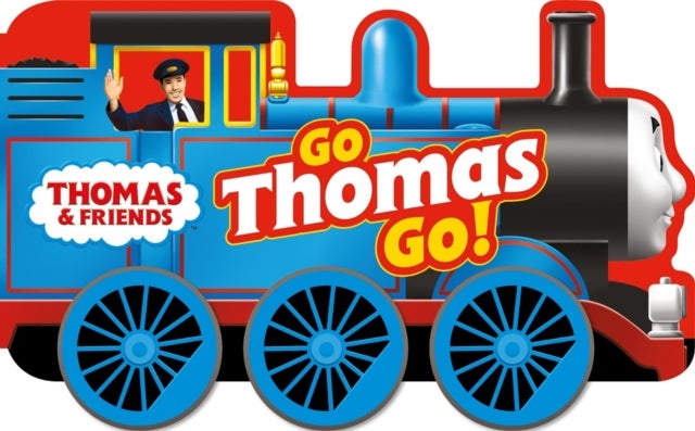 Bilde av Thomas &amp; Friends: Go Thomas, Go! (a Shaped Board Book With Wheels) Av Thomas &amp; Friends