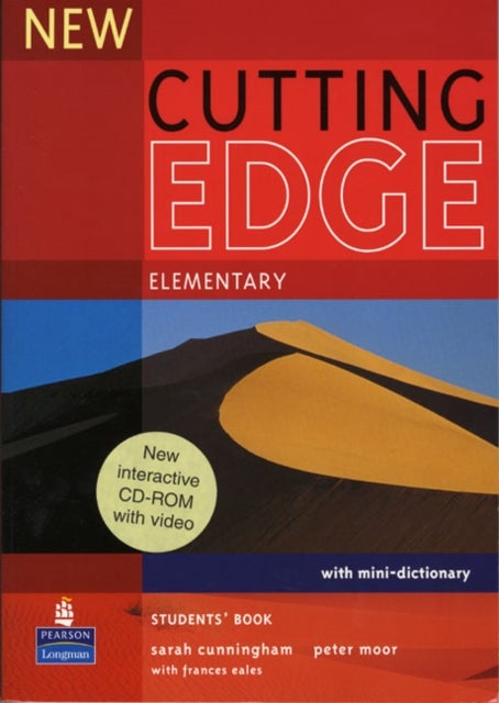 Bilde av New Cutting Edge Elementary Students Book And Cd-rom Pack Av Sarah Cunningham, Peter Moor, Frances Eales
