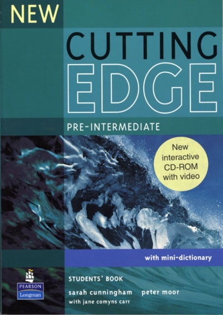 Bilde av New Cutting Edge Pre-intermediate Students Book And Cd-rom Pack Av Sarah Cunningham, Peter Moor, Frances Eales