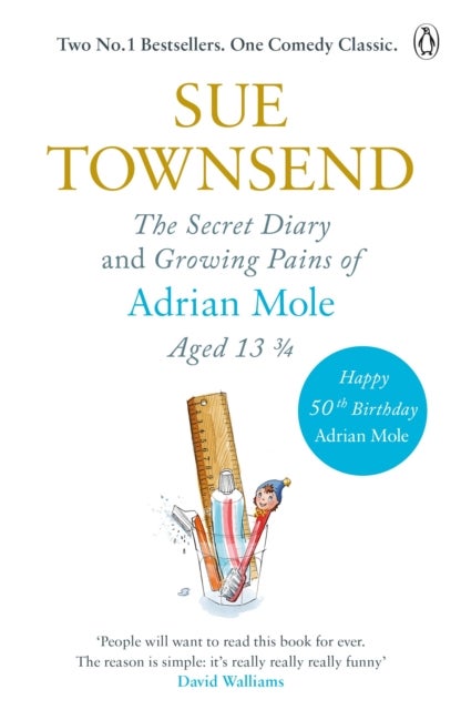 Bilde av The Secret Diary &amp; Growing Pains Of Adrian Mole Aged 13 ¿ Av Sue Townsend