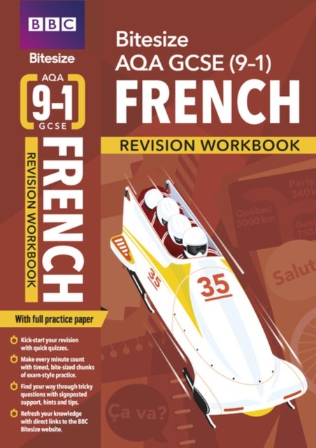 BBC Bitesize AQA GCSE (0-1) French Revision Workbook - 2023 and 2024 exams - for home learning, 2022 and 2023 assessments and exams