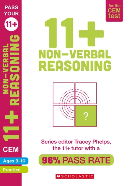 Bilde av 11+ Non-verbal Reasoning Practice And Assessment For The Cem Test Ages 09-10 Av Tracey Phelps