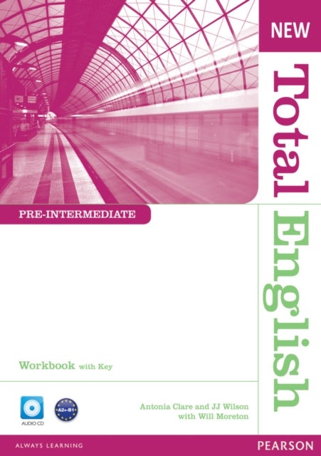 Bilde av New Total English Pre-intermediate Workbook With Key And Audio Cd Pack Av J. Wilson, Will Moreton