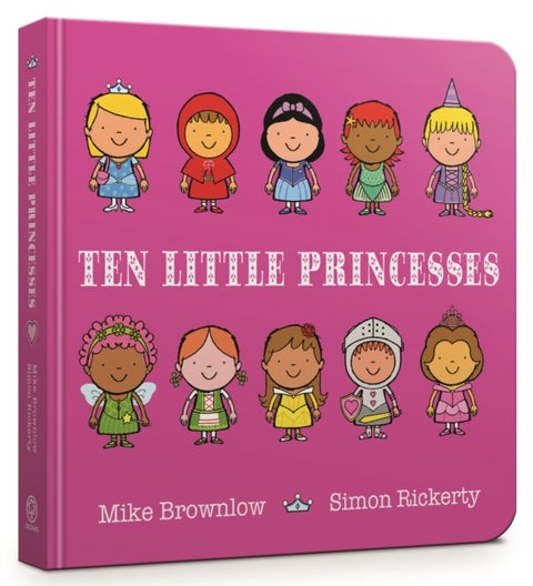 Ten Little Princesses - Board Book