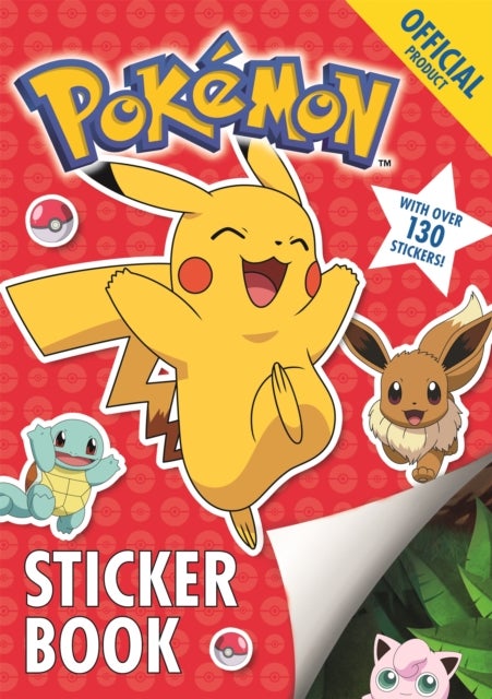 The Official Pokemon Sticker Book With over 130 St - With over 130 Stickers