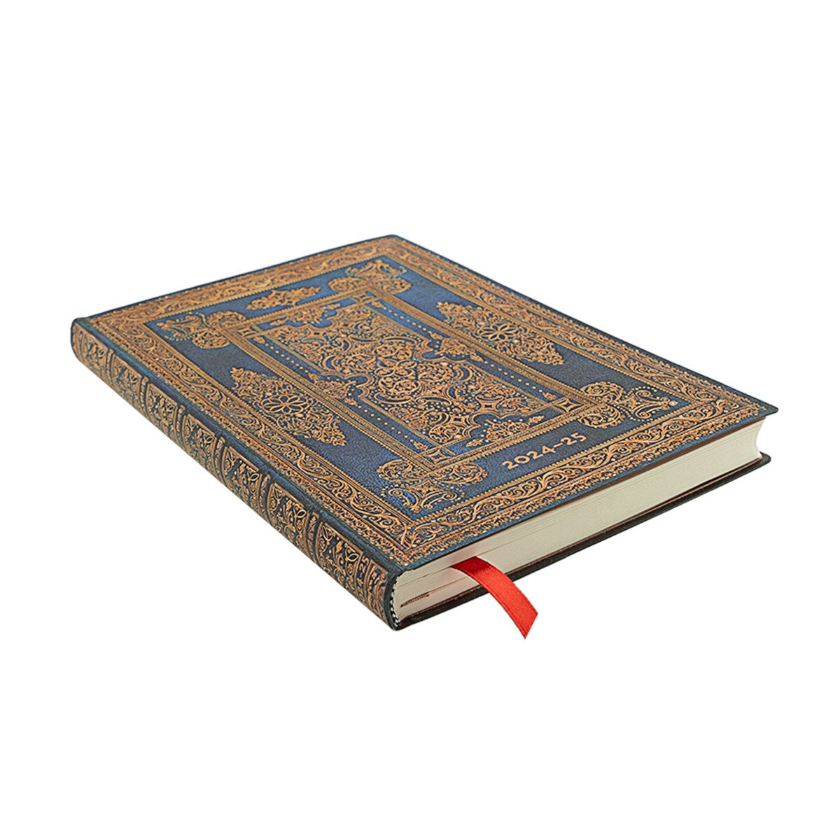 Kalender Paperblanks 18m 24/25 Blue Luxe midi