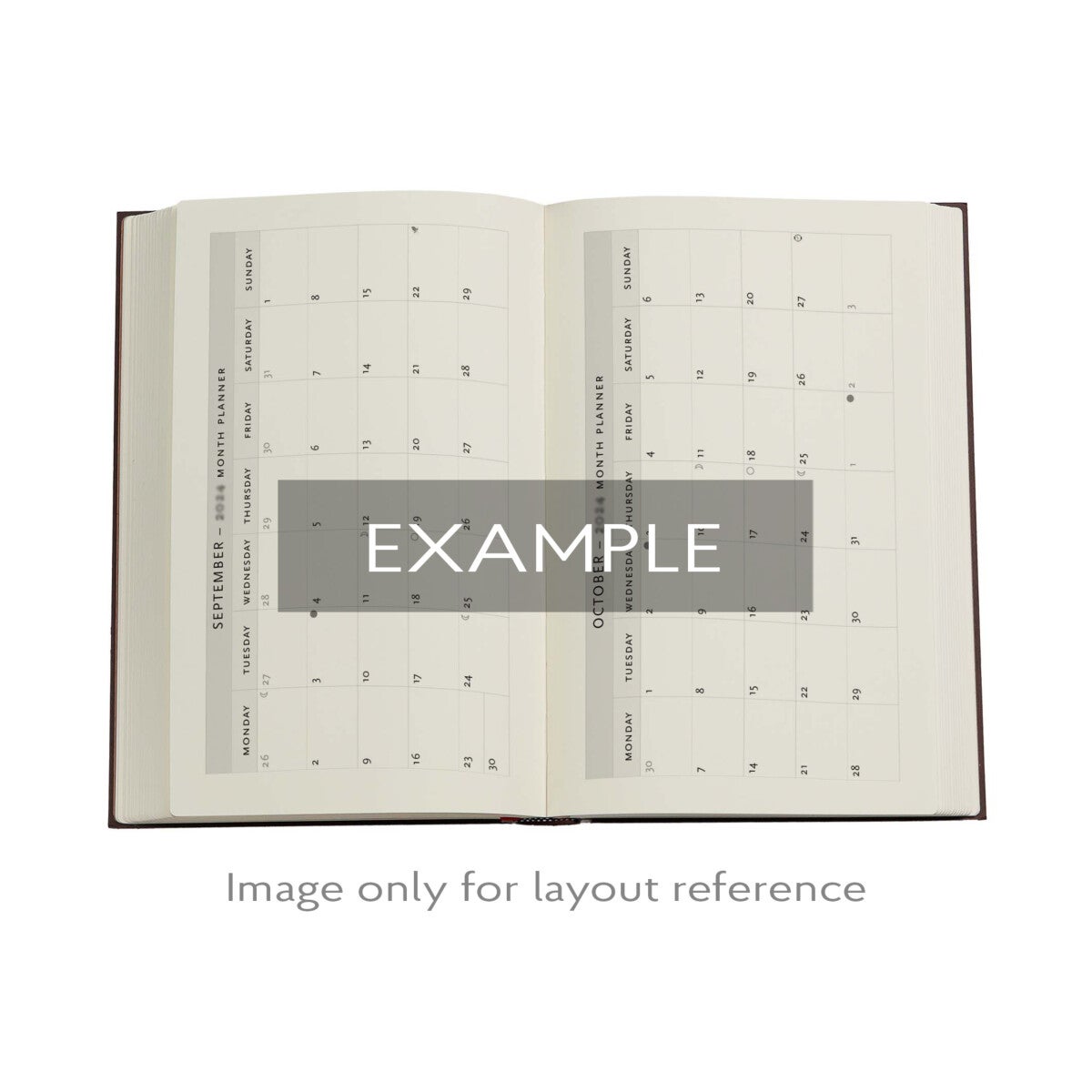 Kalender Paperblanks 18m 24/25 Blue Luxe midi