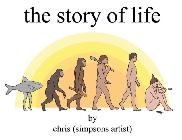 Bilde av The Story Of Life Av Chris (simpsons Artist)