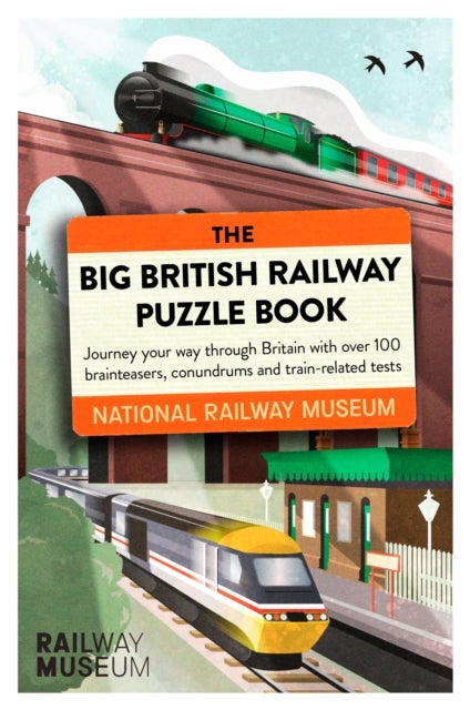 The Big British Railway Puzzle Book - Perfect for puzzle lovers!