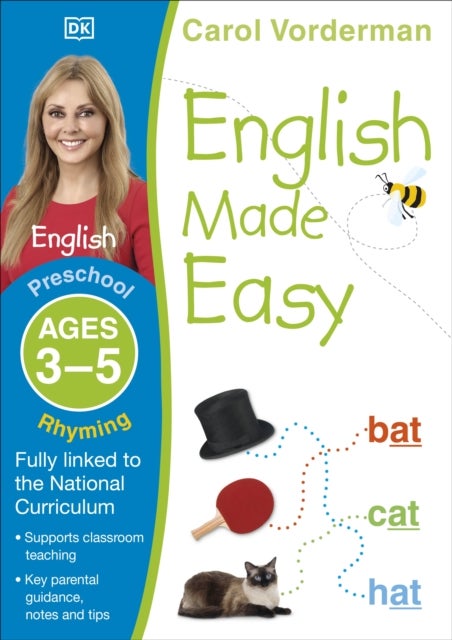 English Made Easy: Rhyming, Ages 3-5 (Preschool) - Supports the National Curriculum, English Exercise Book
