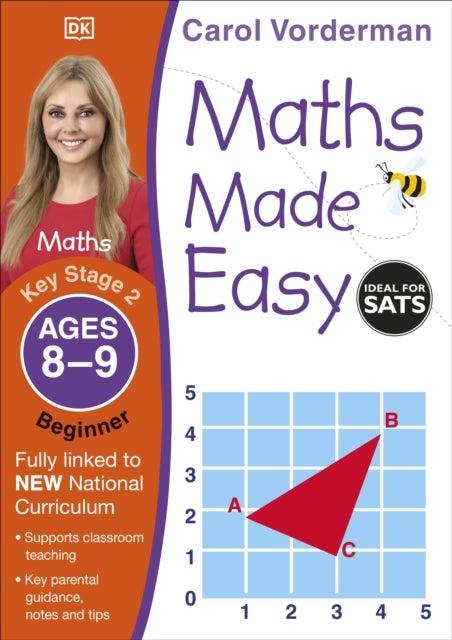 Maths Made Easy: Beginner, Ages 8-9 (Key Stage 2) - Supports the National Curriculum, Maths Exercise Book