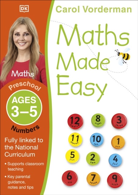 Bilde av Maths Made Easy: Numbers, Ages 3-5 (preschool) Av Carol Vorderman