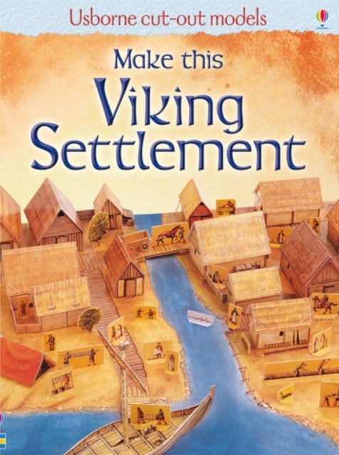 Make this viking settlement (cut-out models)