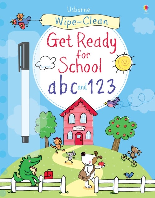 Wipe-Clean Get Ready for School ABC and 123