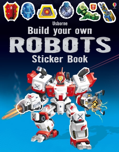 Bilde av Build Your Own Robots Sticker Book Av Simon Tudhope