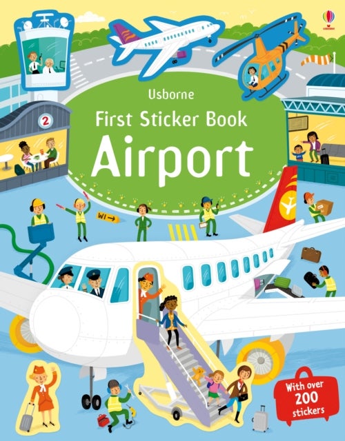 First Sticker Book Airports av Sam Smith