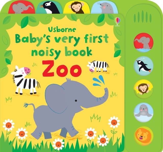 Bilde av Baby&#039;s Very First Noisy Book Zoo Av Fiona Watt
