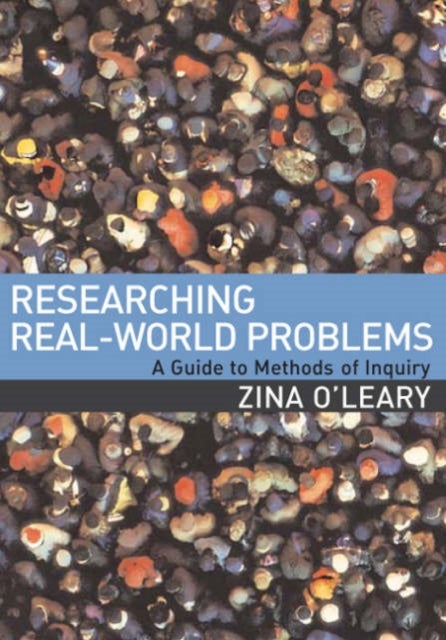 Researching Real-World Problems - A Guide to Methods of Inquiry
