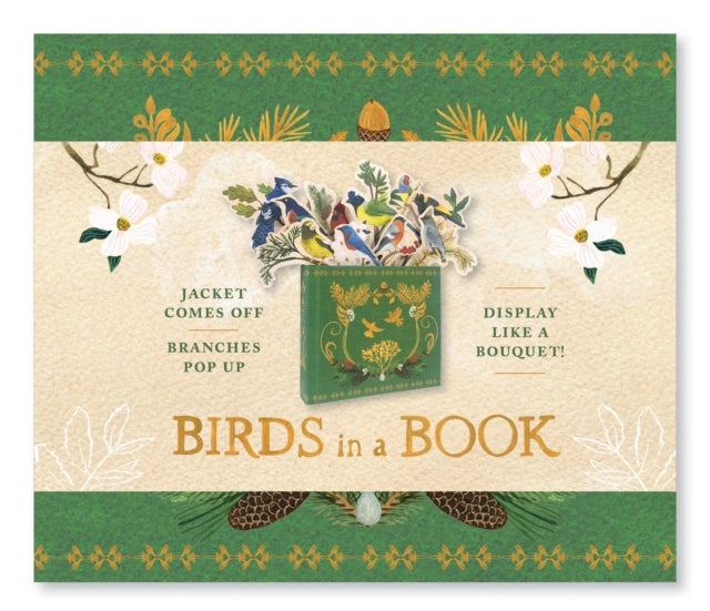 Bilde av Birds In A Book (a Bouquet In A Book): Jacket Comes Off. Branches Pop Up. Display Like A Bouquet!