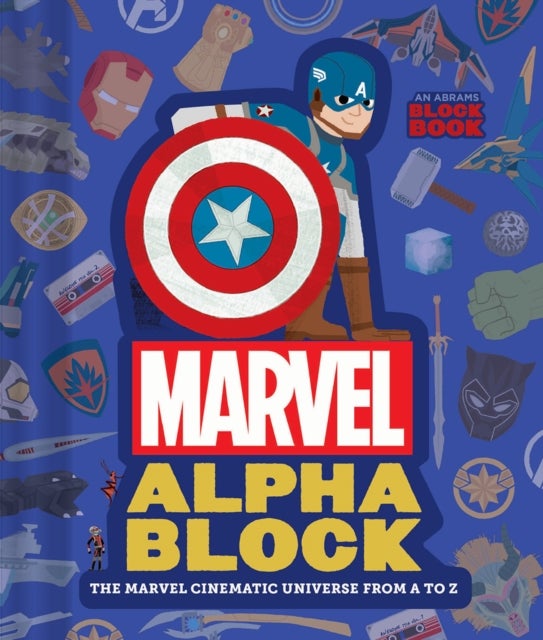 Bilde av Marvel Alphablock (an Abrams Block Book)