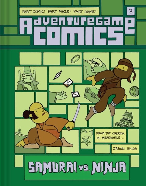 Adventuregame Comics: Samurai vs. Ninja (Book 3) - An Interactive Graphic Novel